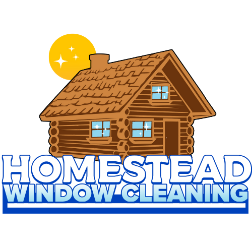 A logo for a window cleaning company